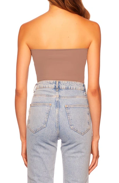 Shop Susana Monaco Core Tube Top In Coco