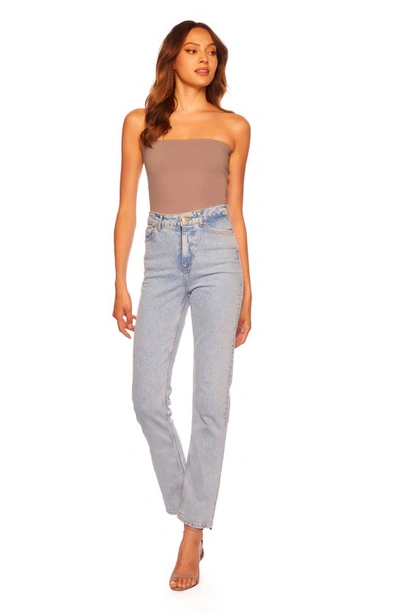 Susana Monaco Strapless Tube Top In Coco