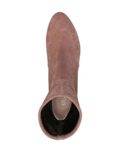 Stuart Weitzman Yulianna Suede Boot In Purple