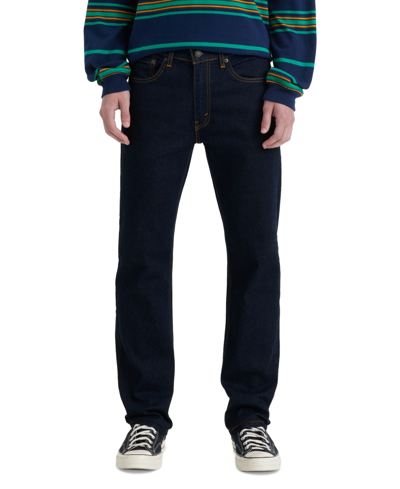 Shop Levi's Men's 506 Comfort Straight-leg Stretch Jeans In Midnight Rest Adv