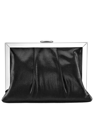 Shop Nina Modern Frame Clutch In Black