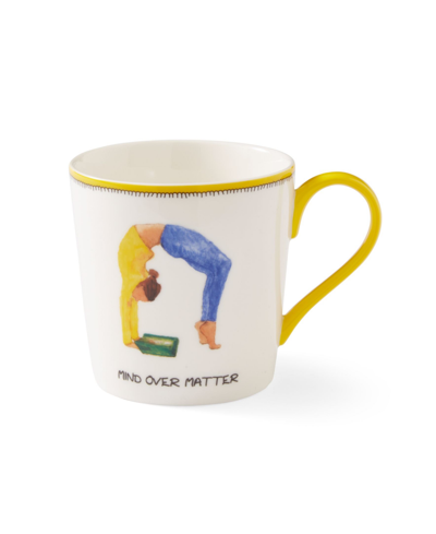 Kit Kemp For Spode Doodles Mind Over Matter Mug In Assorted