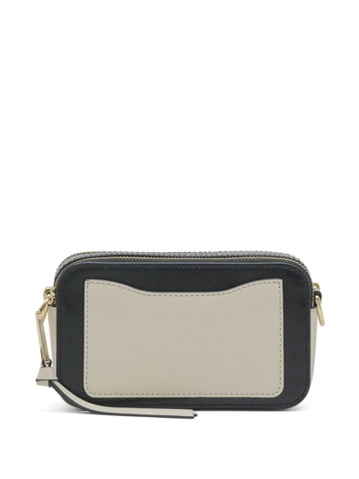 Marc Jacobs The Snapshot Cloud White Multi Leather Camera Bag In White