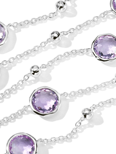 Shop Ippolita Sterling Silver Ball And Stone Amethyst Necklace