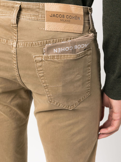 Jacob Cohen Slim Fit Bard Jeans In D89 Beige