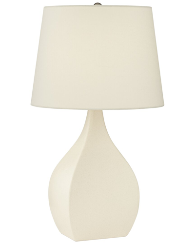 Shop Pacific Coast Lighting Addy Ceramic Table Lamp In Metallic