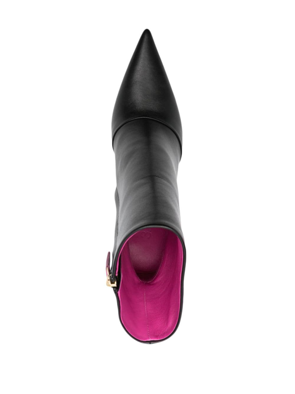3juin 100mm leather ankle boots - Black