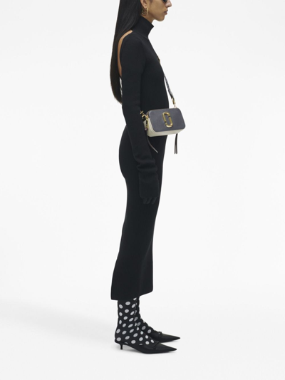Marc Jacobs Sac The Snapshot En Cuir In Grey