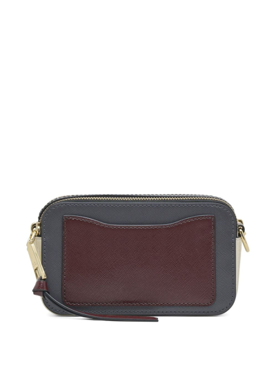 Marc Jacobs Sac The Snapshot En Cuir In Grey