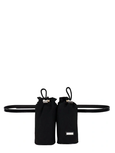 Shop Ferragamo Belt Bag In Black
