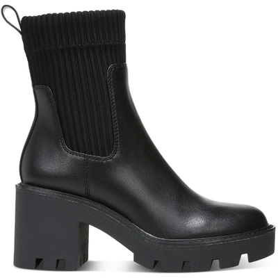 Bar Iii Womens Leather Ankle Ankle Boots In Multi