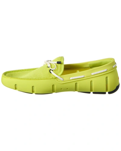 Shop Swims Braided Lace Loafer In Green