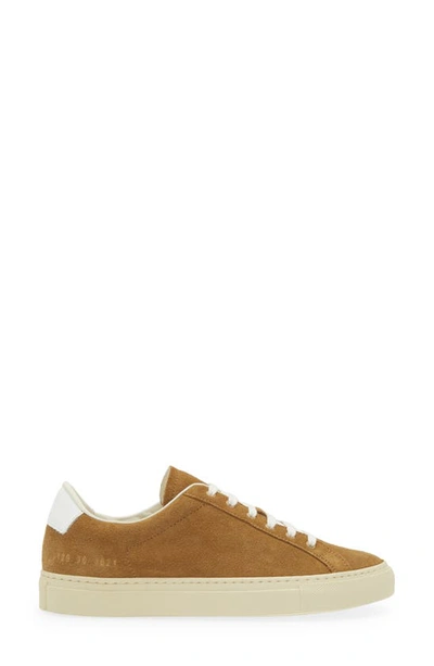 Shop Common Projects Retro Low Top Sneaker In Brown
