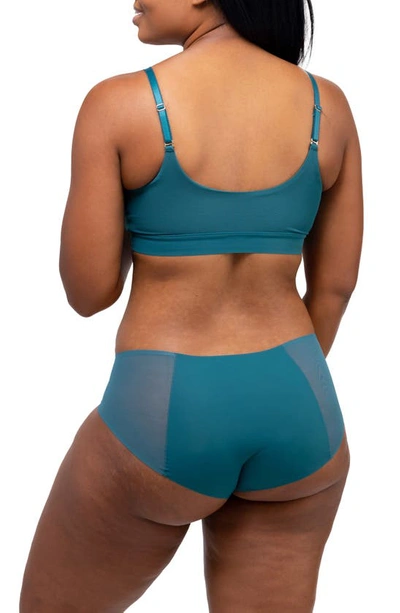 Shop Uwila Warrior Happy Seams 2-pack Mesh Trim Briefs In Blue Coral