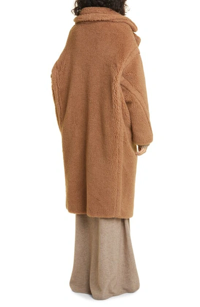 Shop Max Mara Camel Hair & Silk Coat
