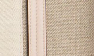 Chloé Women Medium Woody Tote Bag In Linen In Cement Pink