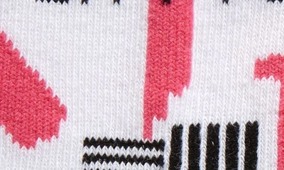 Shop King + Lola Hibachi Socks In White Tan Pink