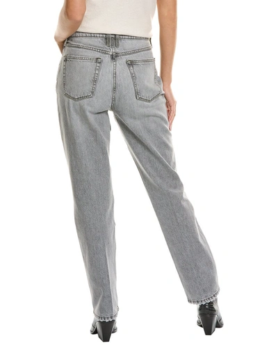 Shop Frame Le High 'n' Tight Everwood Straight Jean In Grey