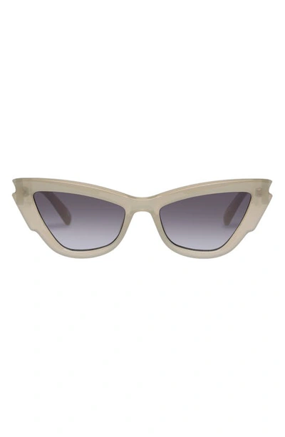 Shop Le Specs Lost Days Cat Eye Sunglasses In Pistachio