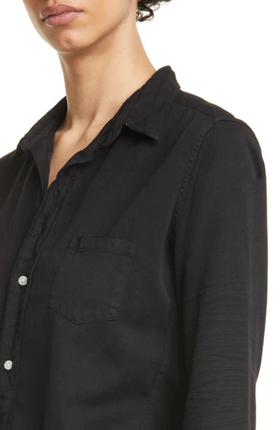Shop Frank & Eileen Barry Denim Button-up Shirt In Blackout
