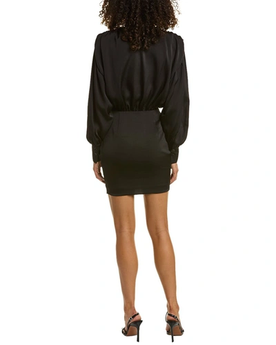 Shop Iro Gwenda Mini Dress In Black