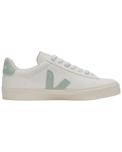 Shop Veja Classics Leather Sneaker In White