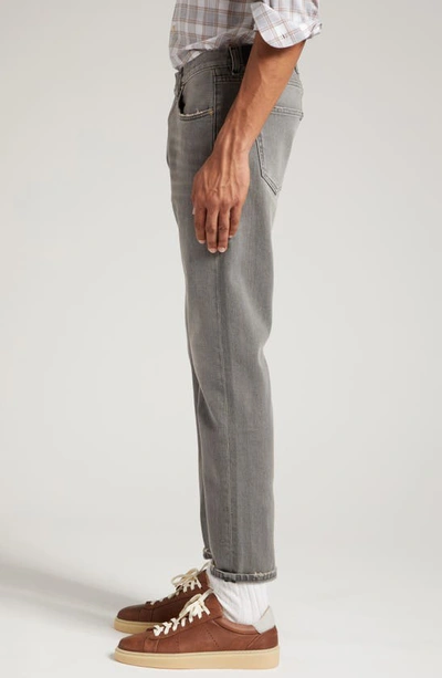 Eleventy Low-rise Straight-leg Jeans In Medium Grey