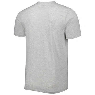 Shop 47 ' Heathered Gray Houston Oilers Dozer Franklin Lightweight T-shirt