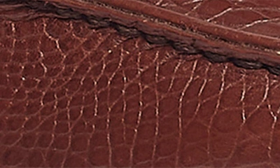 Carlos Santana Cronos Alli Croc Embossed Mule In Brown
