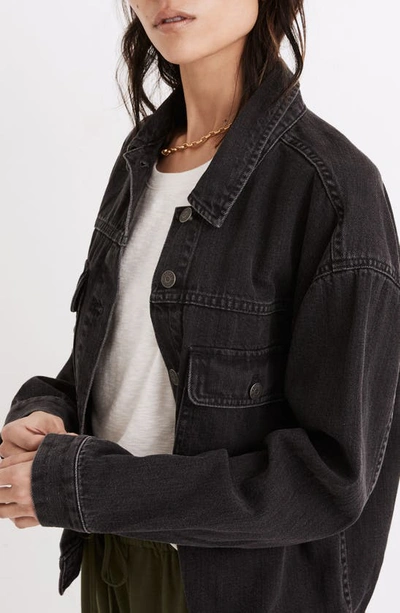 Madewell The Jean Jacket In Lunar Wash
