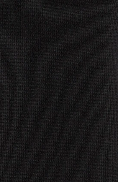Stone Island Lightweight Wool Crew Neck Pullover In Black