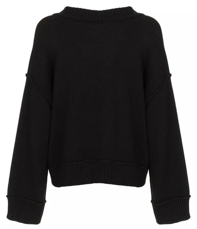 Shop Imperfect Black Polyester Women's Sweater