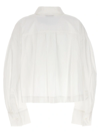 Shop Attico Jill Shirt, Blouse White