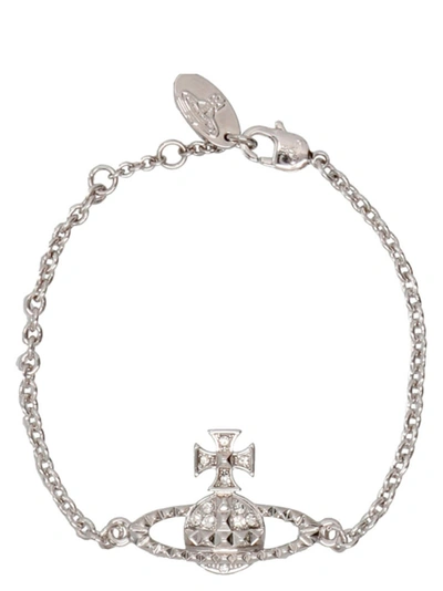Vivienne Westwood Mayfair Bas Relief Bracelet In Silver | ModeSens