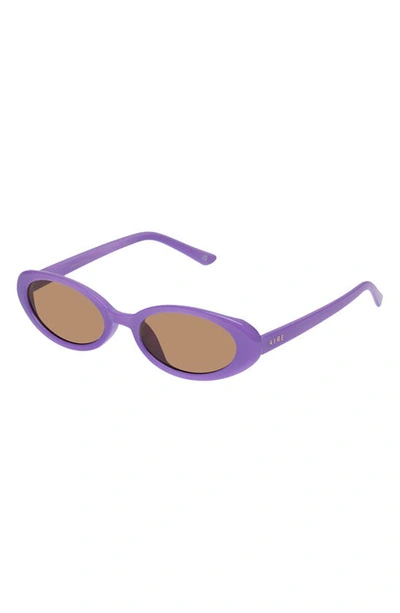 Shop Aire Fornax 53mm Oval Sunglasses In Lilac