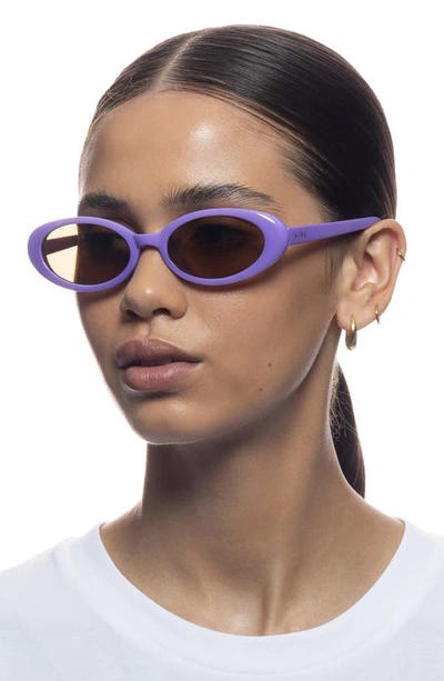 Shop Aire Fornax 53mm Oval Sunglasses In Lilac