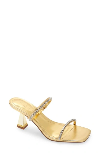 Ted Baker Rinata Sandal In Gold
