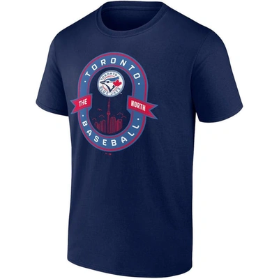 Shop Fanatics Branded Navy Toronto Blue Jays Iconic Glory Bound T-shirt