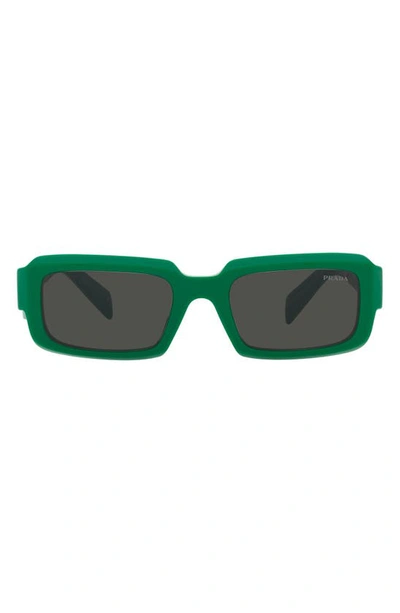 Shop Prada 55mm Cat Eye Sunglasses In Dark Grey