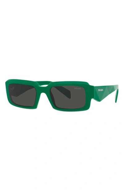 Shop Prada 55mm Cat Eye Sunglasses In Dark Grey