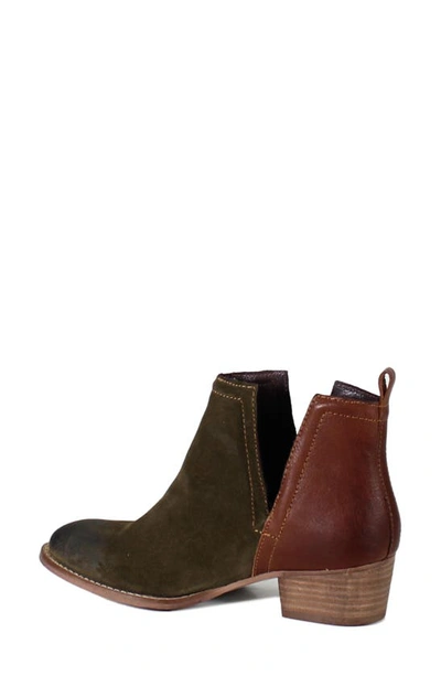 Shop Diba True Stop By Bootie In Military/ Butterscotch