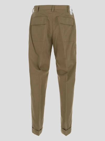 Shop Pt Torino Straight-leg Trousers In Rope