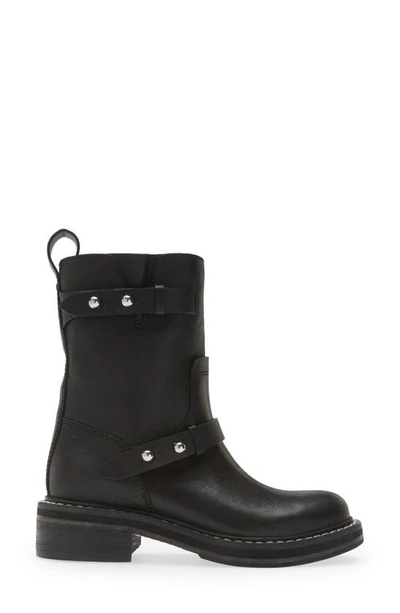 Shop Rag & Bone Moto Boot In Black