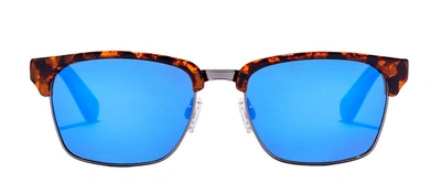 Shop Hawkers Classic Valmont Hcva22cltp Cltp Clubmaster Polarized Sunglasses In Blue