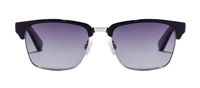 Shop Hawkers Classic Valmont Hcva22bgtp Bgtp Clubmaster Polarized Sunglasses In Grey