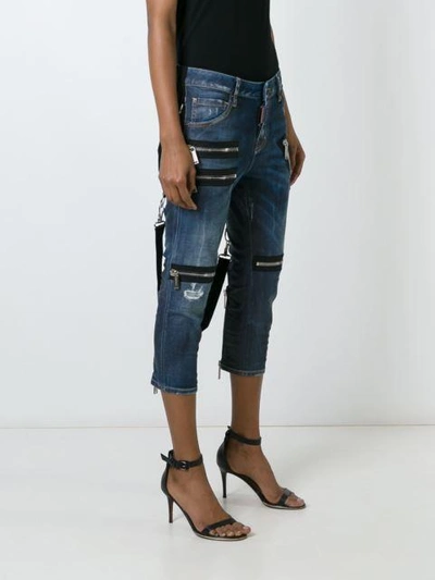 Shop Dsquared2 'cool Girl' Cropped Jeans