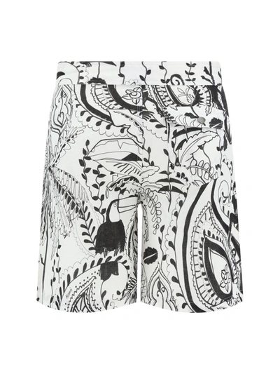 Shop Alanui Bermuda Shorts In Oasis Of I