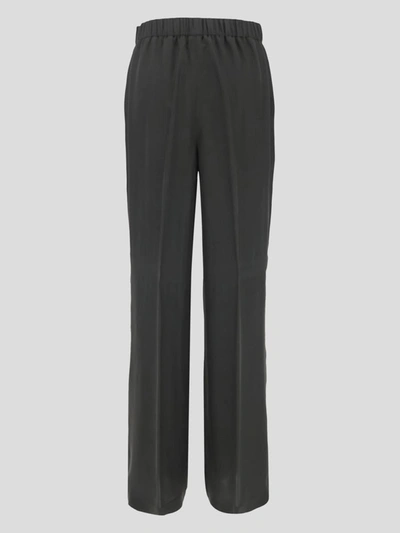 Shop Fabiana Filippi Trousers In Abete