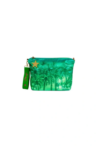 Shop Pin Up Stars Pin-up Stars Handbag In Green