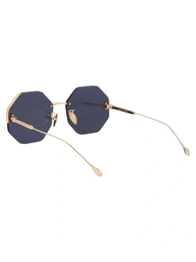 Shop Isabel Marant Sunglasses In 000ir Rose Gold